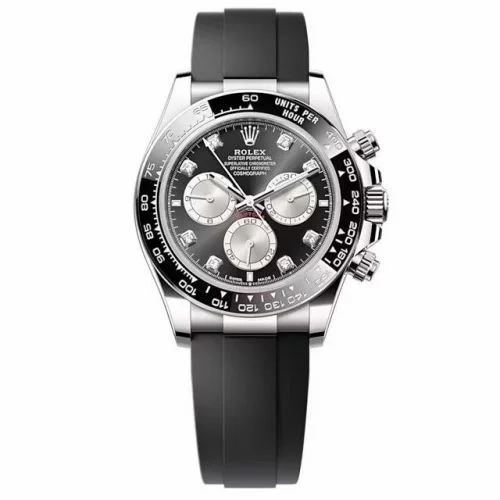 Rolex Cosmograph Daytona White Gold - Cerachrom / Black - Steel- Diamond / Oysterflex 126519LN-0004 (M126519LN-0004)